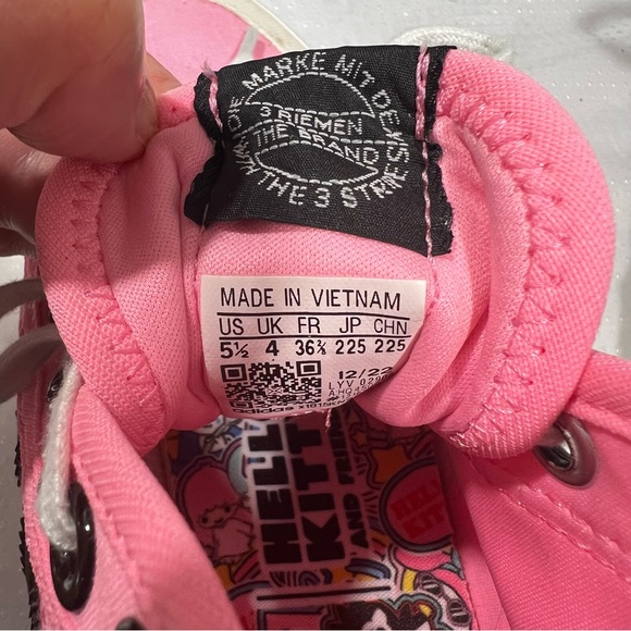 adidas Hello Kitty x Nizza Platform Sneaker Pink Women’s Sz 5.5 - Picture 3 of 16